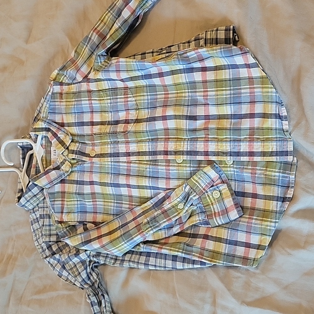 Boys Cotton Button Up